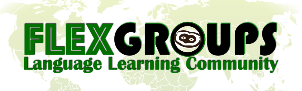 Flex Groups Logo with map